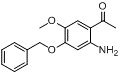 1-(2-氨基-4-芐氧基-5-甲氧基苯基)乙酮